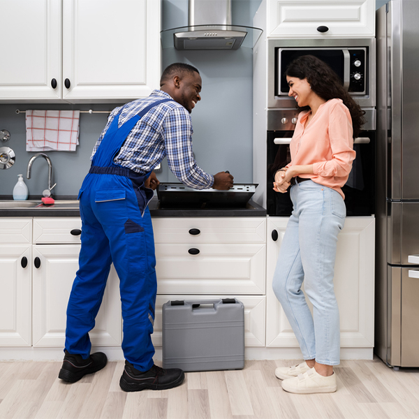 can you provide an estimate for cooktop repair before beginning any work in Maple Springs New York